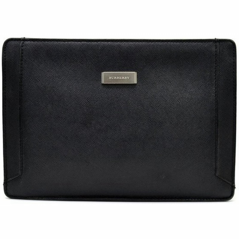 バッグ Burberry バーバリー セカンドバッグ ハンドバッグ クラッチバッグ 型押しレザー 黒 ブラック メンズ 紳士用 U 通販 Lineポイント最大0 5 Get Lineショッピング