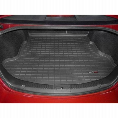 ラゲッジマット トランクマット マツダ MAZDA6 GH型 2008-2012年 (アテンザ) カーゴトレー カーゴライナー ブラック W