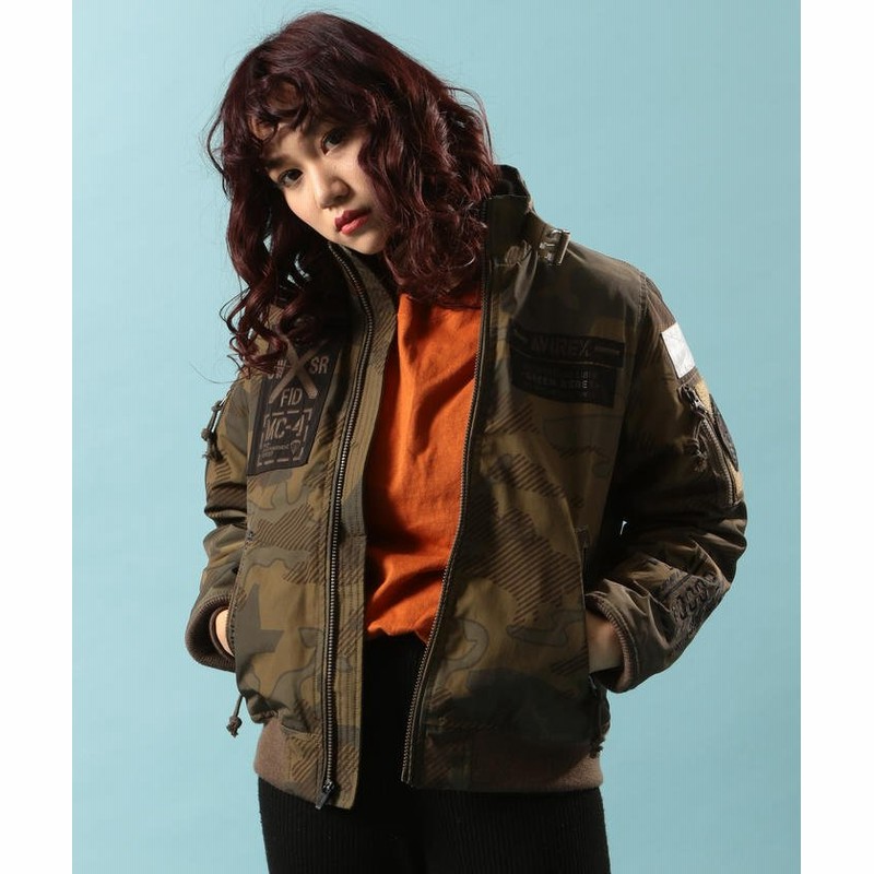 アヴィレックス Ma 1 モデファイ ハロ Ma 1 Mod Halo レディース Camo M Avirex 通販 Lineポイント最大1 0 Get Lineショッピング