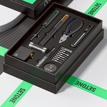 工具套組 家用手工具套裝 用於汽車維修和家居修理多功能家用五金工具組合錘子捲尺鉗子螺絲刀套件