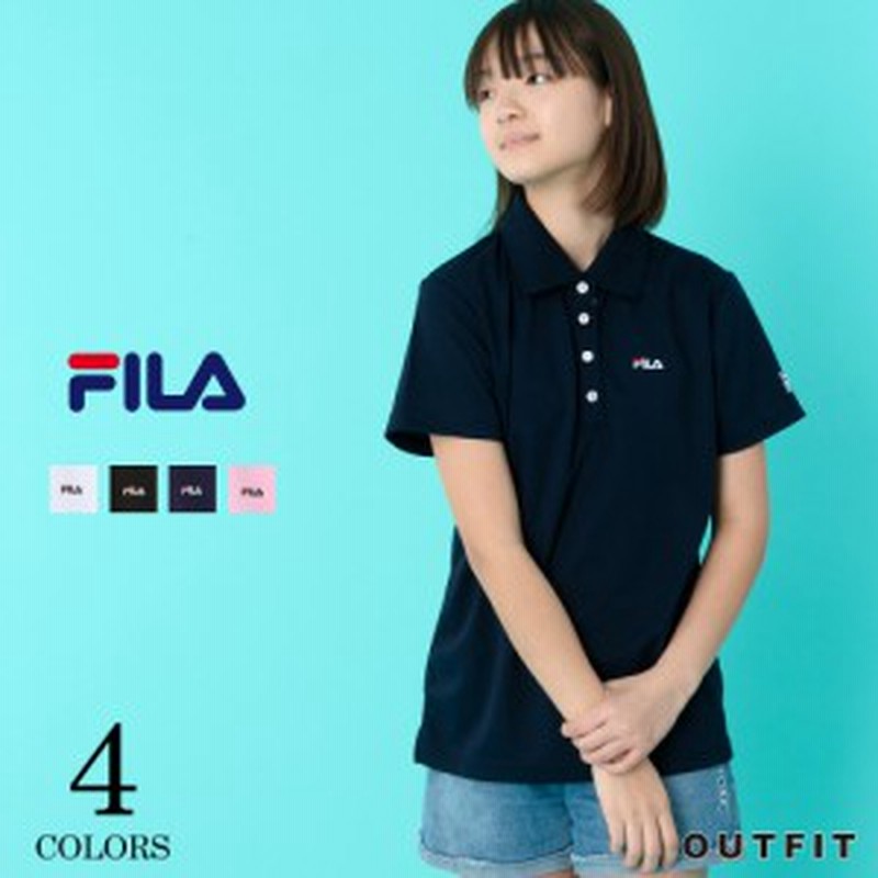 Fila フィラ レディース Dry半袖ポロシャツ 速乾 ドライ 高校生 中学生 小学生 スポーツブランド 女の子 かわいい おしゃれ ロゴ ポロ 通販 Lineポイント最大1 0 Get Lineショッピング