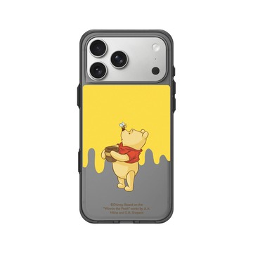 iPhone 17 Pro Max Clear (相機按鈕) 酷墨灰 - 迪士尼-小熊維尼 Disney Winnie The Pooh - 小熊維尼與蜂蜜