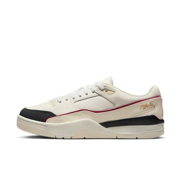 JORDAN FLIGHT COURT CREAM WHITE