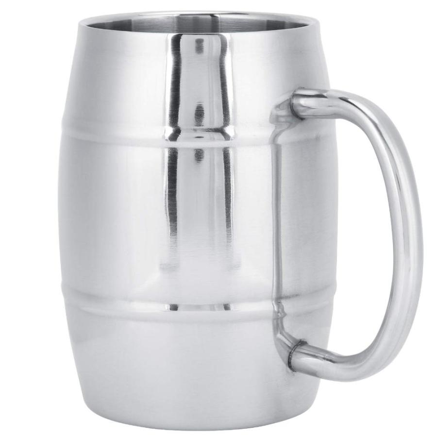 470ml 304 Double Layer Stainless Steel Beer Mug Outdoor Camping Tea Coffee