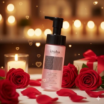 情人約會神隊友🌹  iroha INTIMATE WASH 泡沫私密沐浴乳 (大馬士革薔薇&洋葵香)