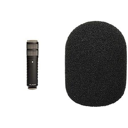 Rode Procaster Broadcast Dynamic Vocal Microphone ＆ WS2 Microphone Pop Filter Wind Shield for NT1-A, NT2-A, NT1000, NT2000, NTK, K2 and Broadcaster M