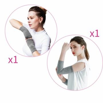 【line直播限定】【1雙】鍺紗拇指護腕+【1雙】能量鍺紗護套