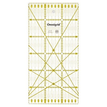 Clover 可樂牌 OMNIGRID拼布裁切尺 15x30公分 樹脂材質  1個