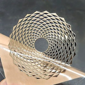 【獨家設計】撓場金色金屬貼紙