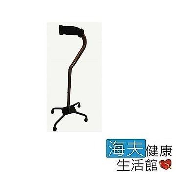 海夫 好家 台灣製 鋁合金 鐵底座 問號型 大四腳拐(B202)