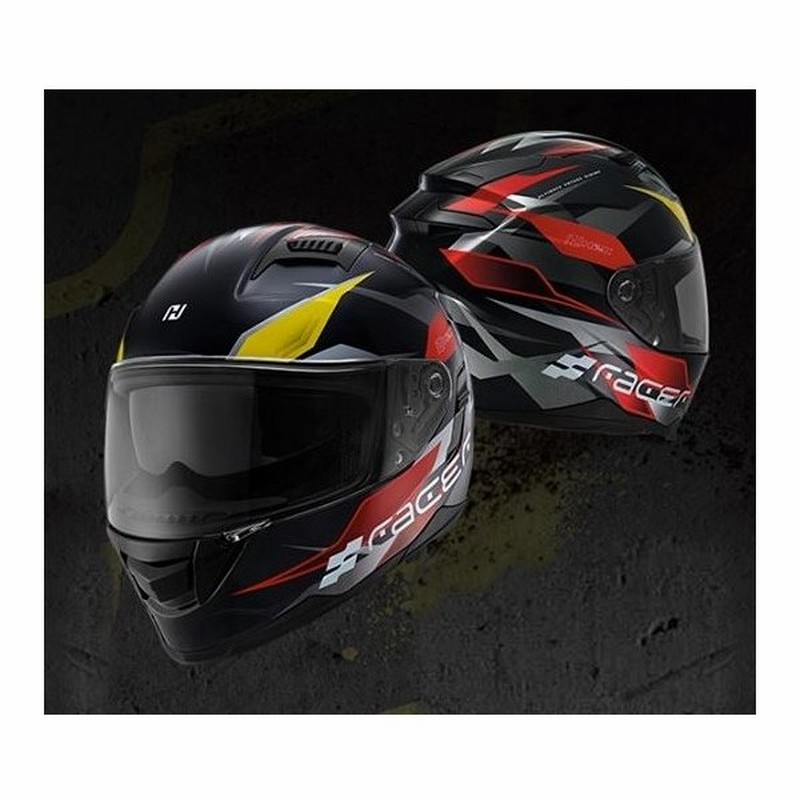 H2c エイチツーシー フルフェイスヘルメット レーサーracer 通販 Lineポイント最大0 5 Get Lineショッピング