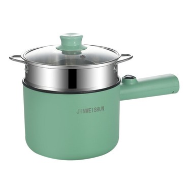 多功能學生宿舍泡面鍋迷你電煮鍋家用一體式電火鍋不粘鍋代發110V【宜家良品百貨】