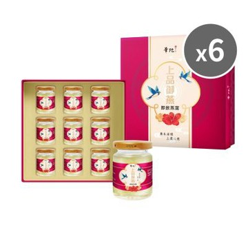 【華陀扶元堂】華陀上品御燕即飲燕窩禮盒6盒(9瓶/盒)