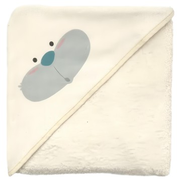 nIZio 新生兒連帽圍裙浴巾  邦尼兔  1條