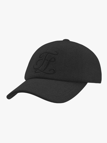 Symbol Logo Herringbone Adjustable Cap [Black]