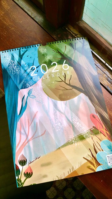 【Huishinstudio】原創2026月曆