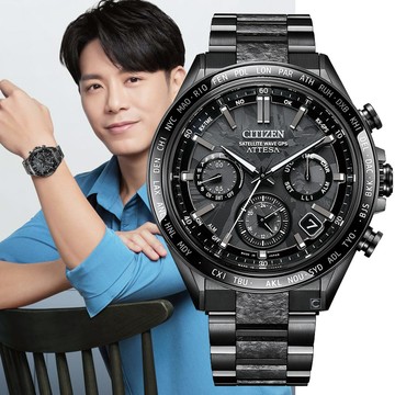CITIZEN 星辰 HAKUTO-R 探月計畫 光動能GPS錶 衛星錶 男錶 手錶-44.6mm CC4067-66E