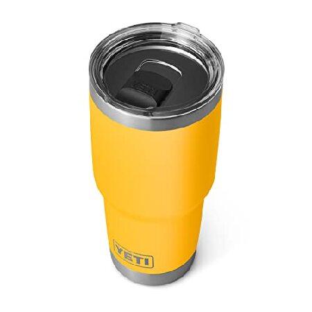 YETI Rambler 30 oz Tumbler, Stainless Steel, Vacuum Insulated with MagSlider Lid, Alpine Yellow並行輸入