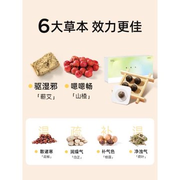 元氣達人艾草肚臍貼噗噗丸艾臍貼艾絨艾草艾灸貼肚子腹部貼旗艦店