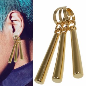 ゴールドトリプルチャームイヤーカフ ゾロイヤーカフ コスプレ ゴールド 1個販売 ゾロピアス ゾロイヤリング イヤークリップ フェイクピ 通販 Lineポイント最大1 0 Get Lineショッピング