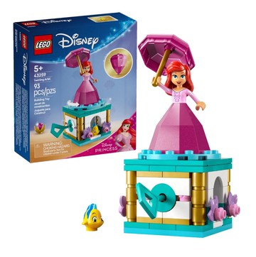 【LEGO 樂高】磚星球〡 43259 迪士尼系列 Twirling Ariel Twirling Ariel