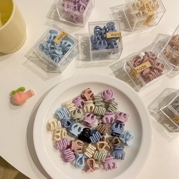 兒童迷你小號抓夾女童碎發小夾子頭飾編發發抓網紅劉海夾發卡