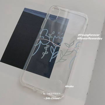 ✦Closed✦花樣年華 iPhone 18 17 16 15 14 13 Pro Max 透明 手機殼 保護殼