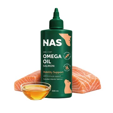 【漫威國際】動物醫院｜24H出貨｜NAS天然草本 鮭魚油 200ml/500ml 保護關節/皮膚保健/毛髮亮澤