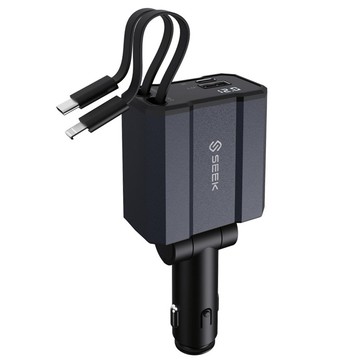 SEEK 47W雙伸縮線車用電源供應器CU-C472L