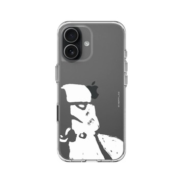 iPhone 17 Clear Case（相機按鈕） 透明 - 迪士尼-星際大戰 Star Wars - 風暴兵-經典