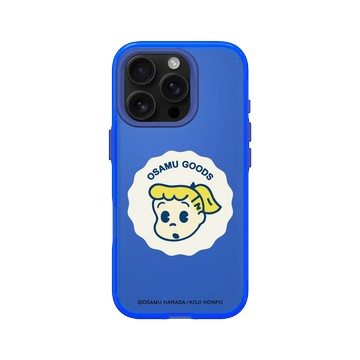 iPhone 16 Pro Clear 激光藍 - OSAMU GOODS - 經典復古系列-Jill