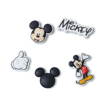 【全館滿額折】 Crocs Mickey Pant 米奇 迪士尼 聯名系列 5件組 鞋扣 H7819【新竹皇家10014478】