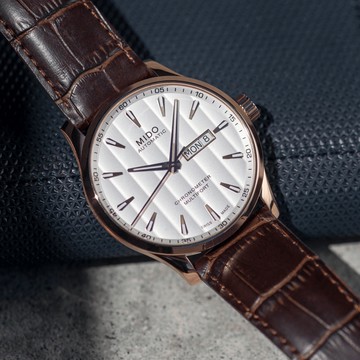 MIDO美度 MULTIFORT 先鋒系列 天文台認證 日期機械腕錶 42mm / M0384313603100