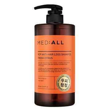 MEDALL RCP Anti Hair Loss 頭皮護理洗髮露 新鮮柑橘 800ml 溫和清潔頭皮 維持健康平衡  1瓶
