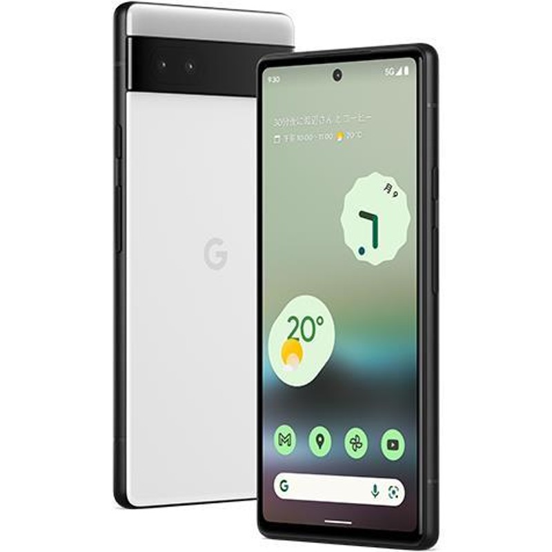 未使用】Google 国内版 【SIMフリー】 Pixel 6a チョーク 6GB 128GB