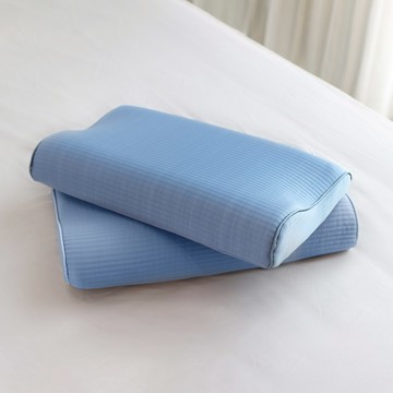 ［熊棉］兒童涼感工學記憶枕｜太空藍｜