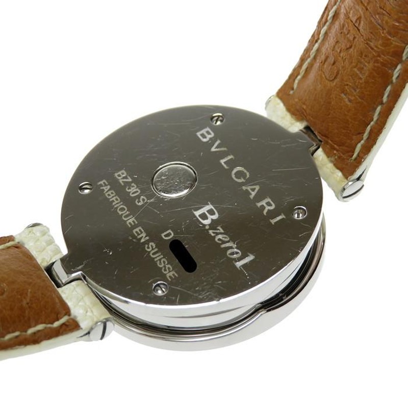 BVLGARI/ブルガリ BZ30S B-ZERO1 3ハート 社外製革ベルト 腕時計 ...