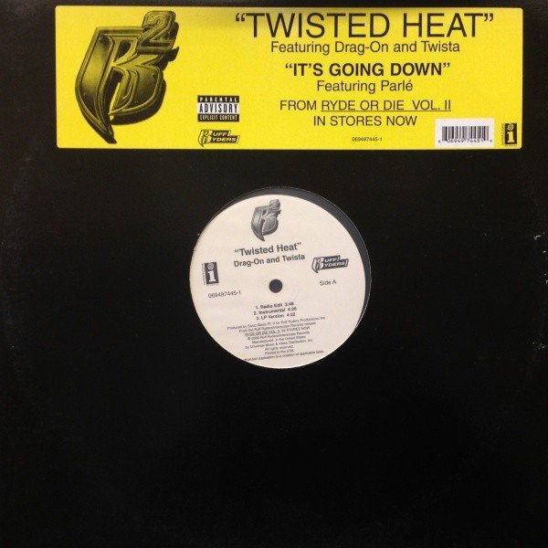 12inchレコード　 DRAG-ON  TWISTA   TWISTED HEAT