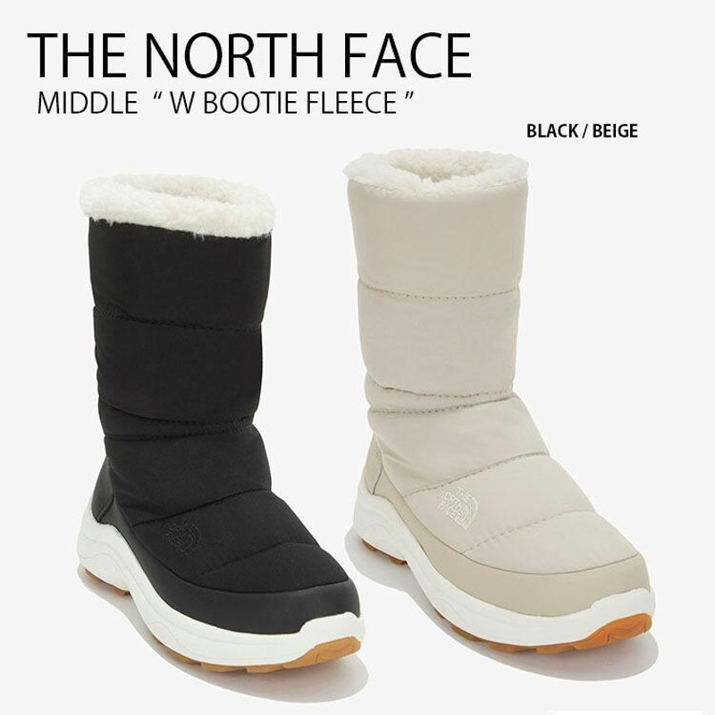 THE NORTH FACE ノースフェイス ミドルブーツ W BOOTIE FLEECE ブーティ ブーツ ダウンブーツ ボアブーツ ミディ  WHITELABEL NS99M60 | LINEブランドカタログ