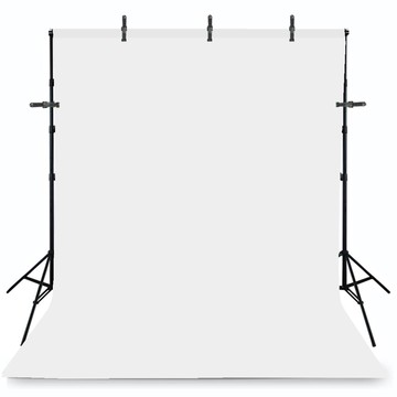 大型白色背景布 3 x 4 公尺 + 支架 3 x 2.8 公尺 全套組  1套  大型白色背景布 3x4m + 背景支架 3x2.8m 全套