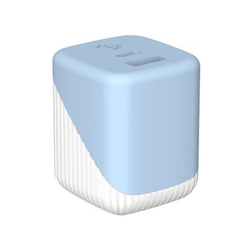 ALLite B2 氮化鎵雙孔快充 32W 迷你充電器  寶寶藍  1個
