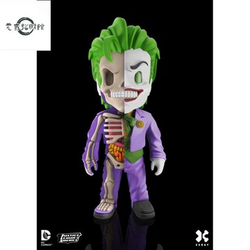 正版 Mighty Jaxx Jason Freeny DC漫畫 小丑 半剖卡通擺件