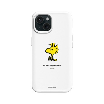 iPhone 15 SolidX 白 - 史努比 Snoopy - 經典-Woodstock胡士托