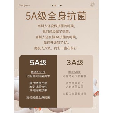 南極人保暖內衣男士打底全棉毛衫線衣襯褲薄款純棉秋衣秋褲套裝冬