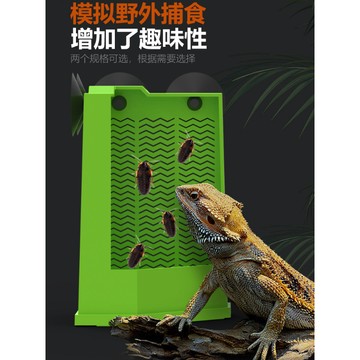 【台灣現貨】爬蟲補食器 變色龍誘食器 爬蟲食盆 變色龍食盆 爬蟲誘食器 鬃獅誘食器 高冠變色龍 七彩變色龍 鬃獅蜥
