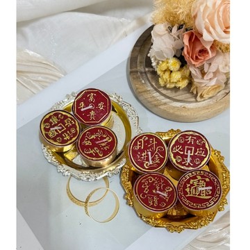 有字祈福酥油燈 4小時燃燒 4×2cm 7款可選 招財 考運 平安 順利 有求必應 金榜題名  招財 酥油燈 無煙蠟燭