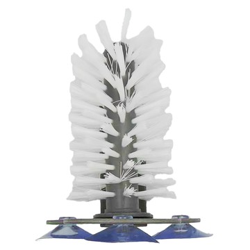 ROYALLIN 蘿林嚴選 吸壁式洗杯子刷 17.5*14cm PP+ABS塑料  灰色  1個