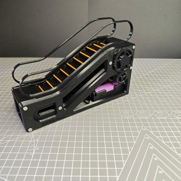 本土出貨免運臺現3d全自動仿真電動手扶梯模型商場益智教學科學制作玩具diy電梯