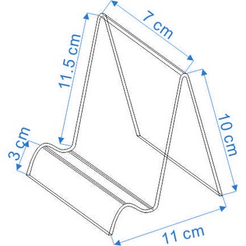 徠福 Life 波浪展示架(NO.1250)
