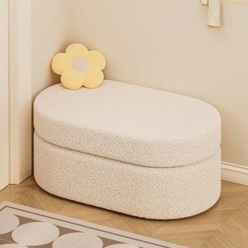家用門口入戶穿鞋凳 輕奢高級感客廳沙發坐凳 試衣間長條凳-40*30*26cm